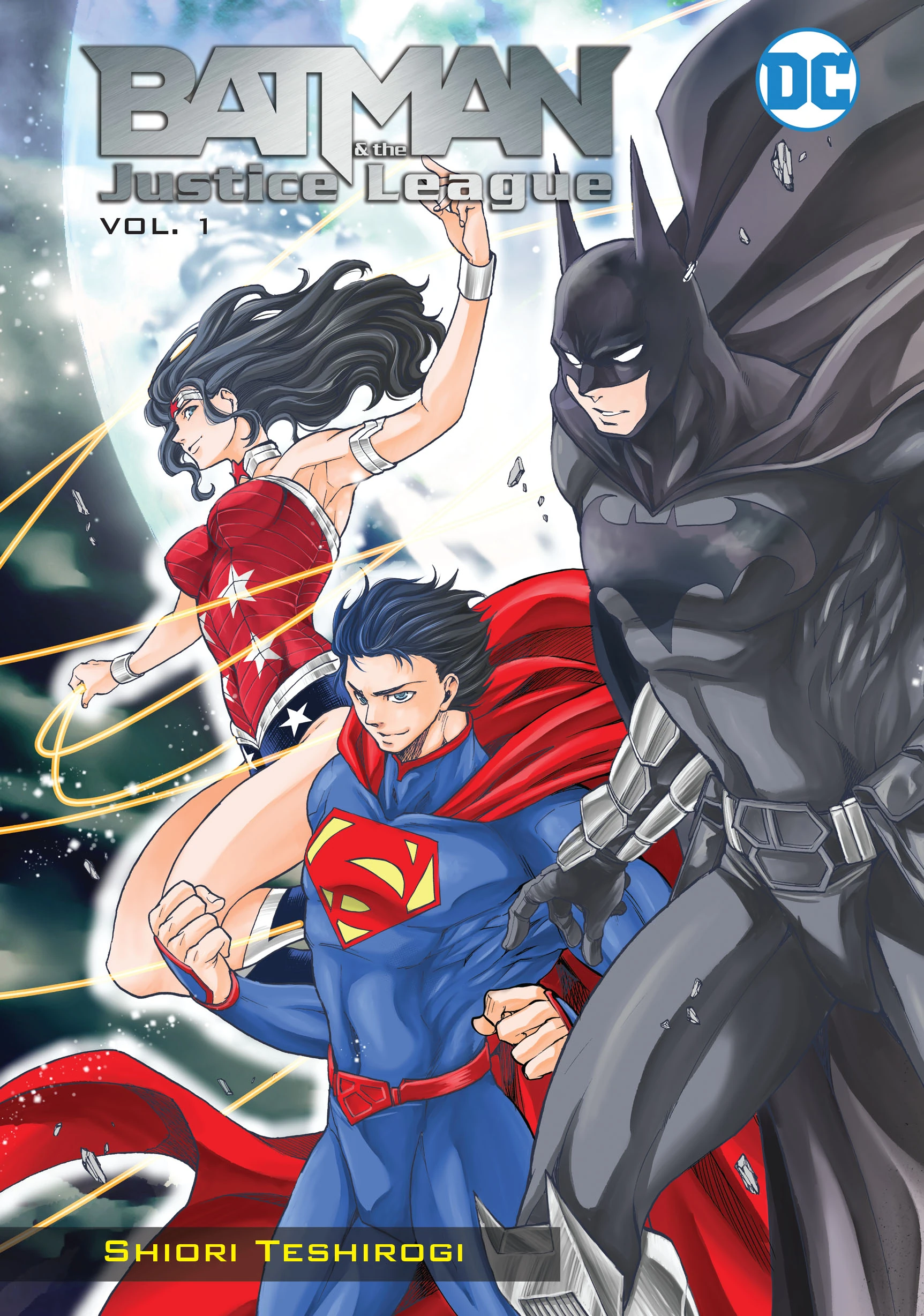 Batman and the Justice League Manga Vol. 1 (DC, 2018) cover